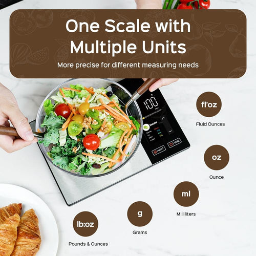 Smart Kitchen Scale (Bluetooth App Compatible)