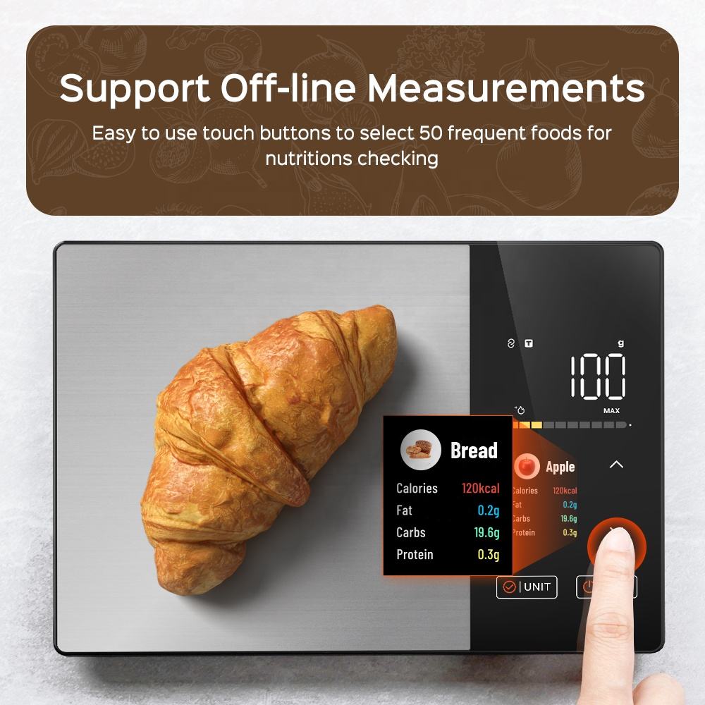 Smart Kitchen Scale (Bluetooth App Compatible)