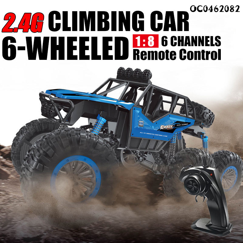 RC High Speed Off-Road Truck - 1:10 Scale 6-Channel Monster Truck