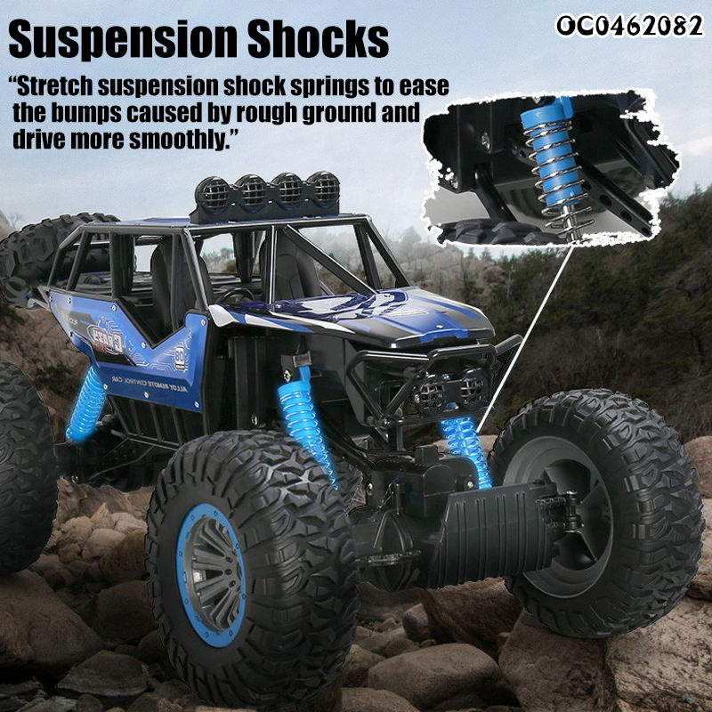 RC High Speed Off-Road Truck - 1:10 Scale 6-Channel Monster Truck