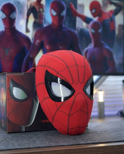 Remote Control Spider-Man Mask With LED Blinking Eyes