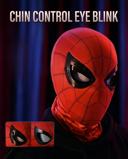Remote Control Spider-Man Mask With LED Blinking Eyes