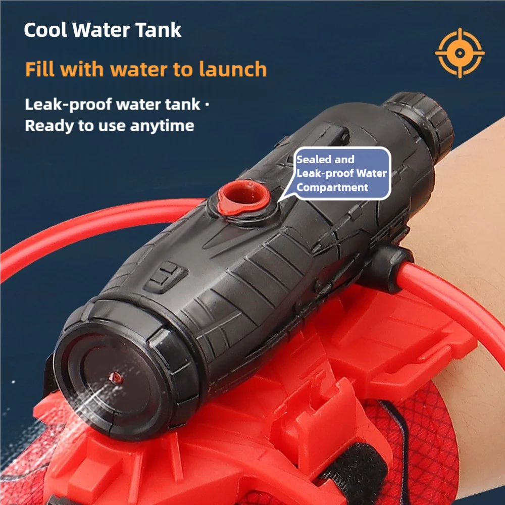 1 Piece Water Gun Summer Water Toy Spider Water Gun Spider Launcher Water Fight Children's Outdoor Water Toy, Suitable for Boys and Girls, Suitable for Various Holiday Gifts